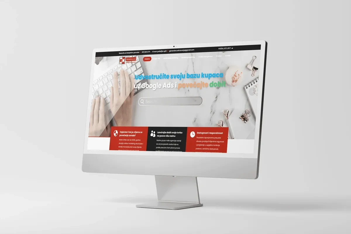 Layfron.hr - Projekt Generalno Održavanje Marketing